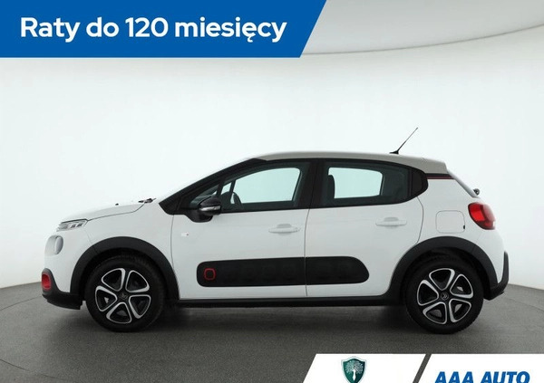 Citroen C3 cena 50000 przebieg: 66559, rok produkcji 2019 z Myślenice małe 254